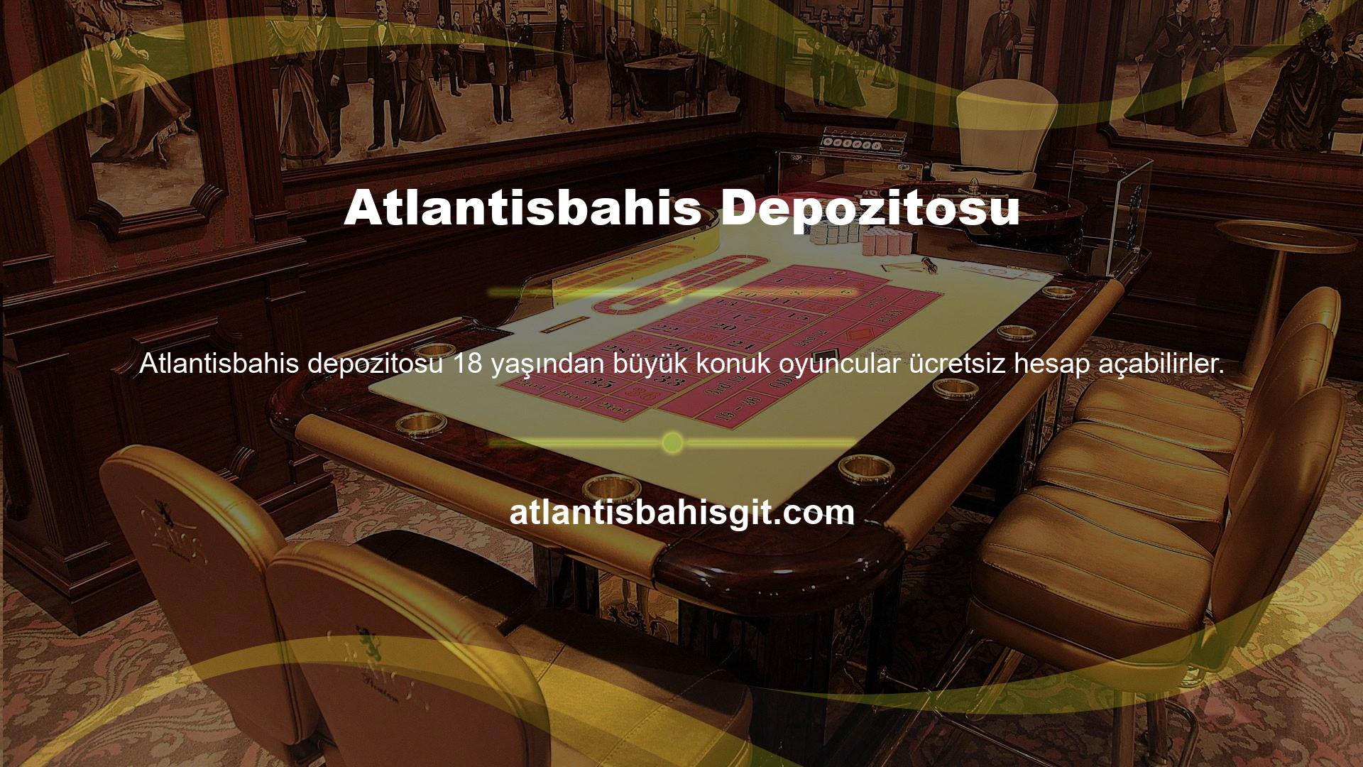 Atlantisbahis Depozitosu