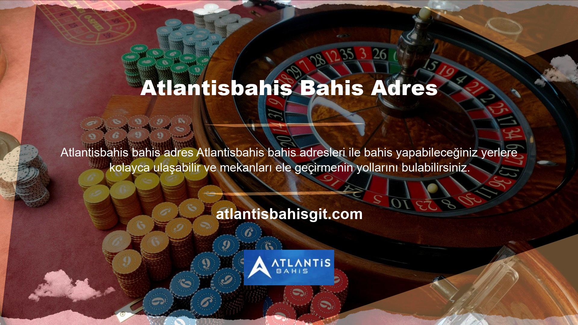 Atlantisbahis Bahis Adres