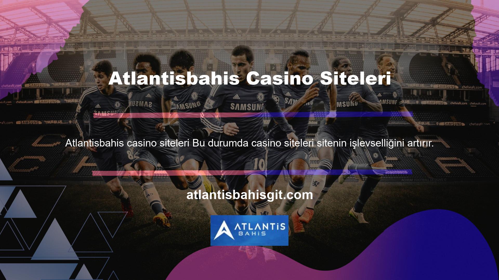 Atlantisbahis casino siteleri